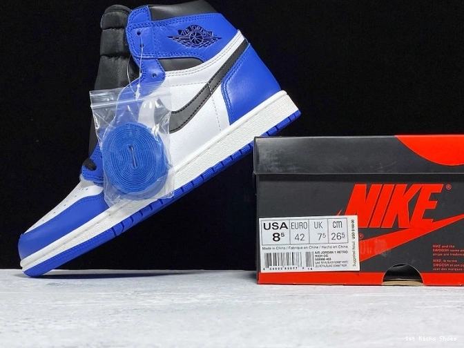 1st Kicks Game OG Royal 555088-403 Air 1 Jordan 0822